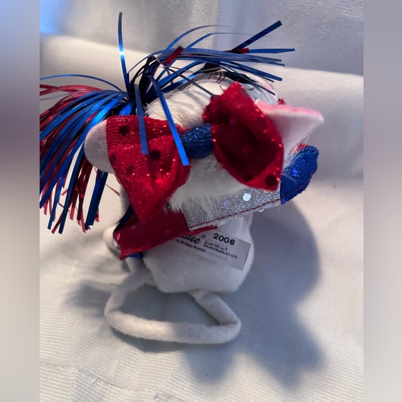 Annalee 4th of July Mouse 2006 Festive Holiday Decor - Red, Blue, White - Picture 2 of 2